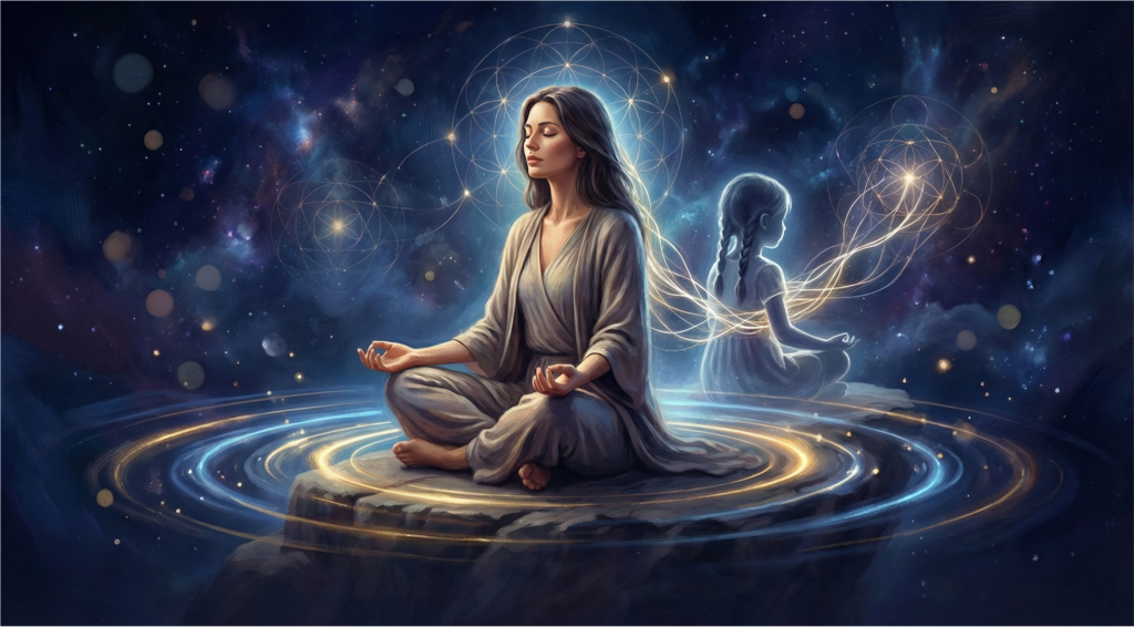 matrix reimprinting illustration